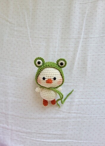 Minik şapkalı ördek amigurumi  - Görsel 3