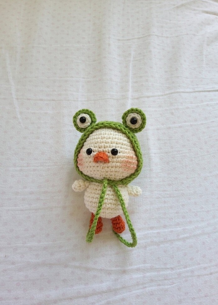 Minik şapkalı ördek amigurumi  - Görsel 2