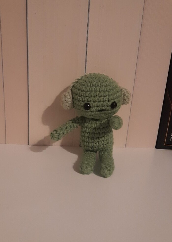 Smiski amigurumi  - Görsel 3