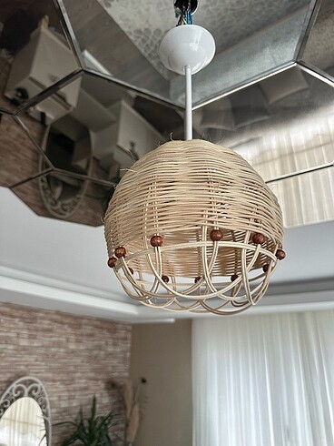 Rattan avize - Görsel 2