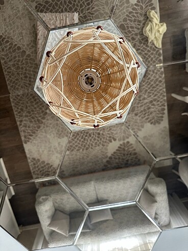 Rattan avize - Görsel 3