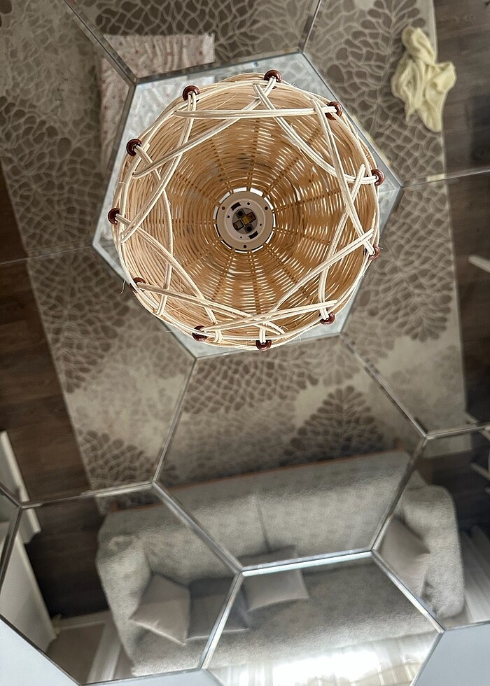 Rattan avize - Görsel 3