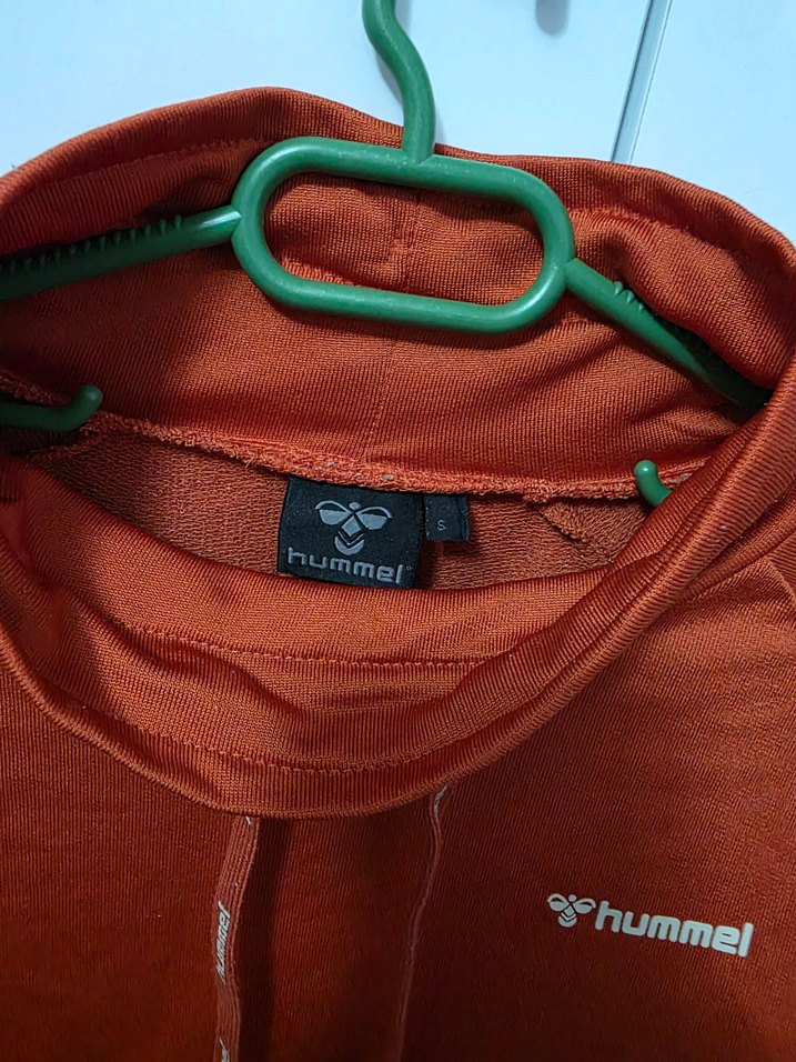 Kadın Turuncu Rahat Sweatshirt - Görsel 2