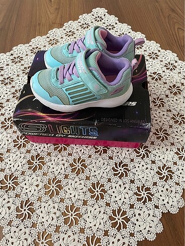 24 Beden turkuaz Renk Skechers 24 Numara