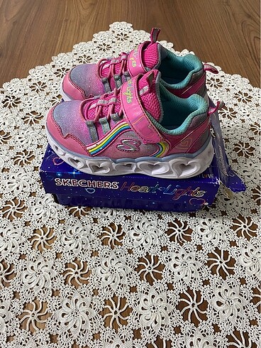 25 Beden pembe Renk Skechers 25 Numara