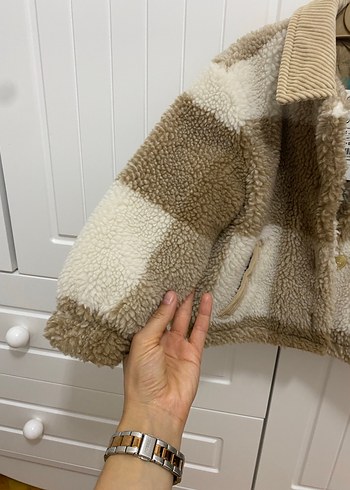 Zara Bebek Kürklü Mont - Görsel 5