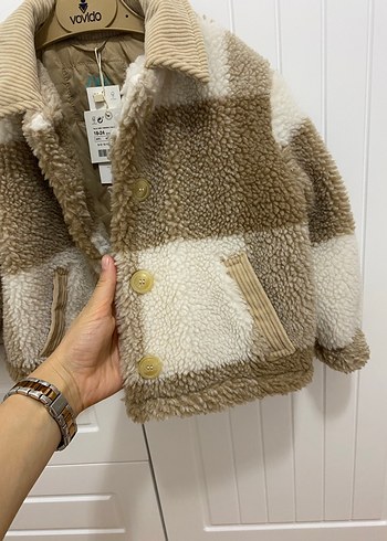 Zara Bebek Kürklü Mont - Görsel 4