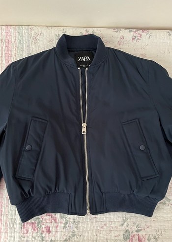 Zara Zara Lacivert Bomber Ceket