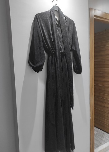 simli tesettür abiye - Görsel 4