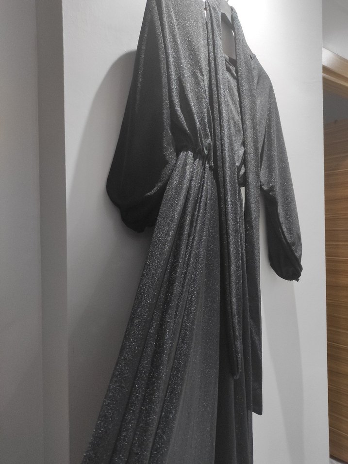 simli tesettür abiye - Görsel 3