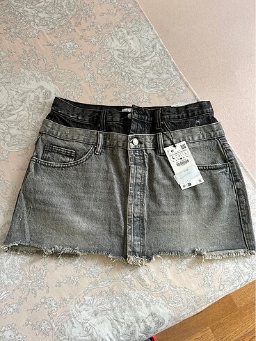 Zara mini kot etek