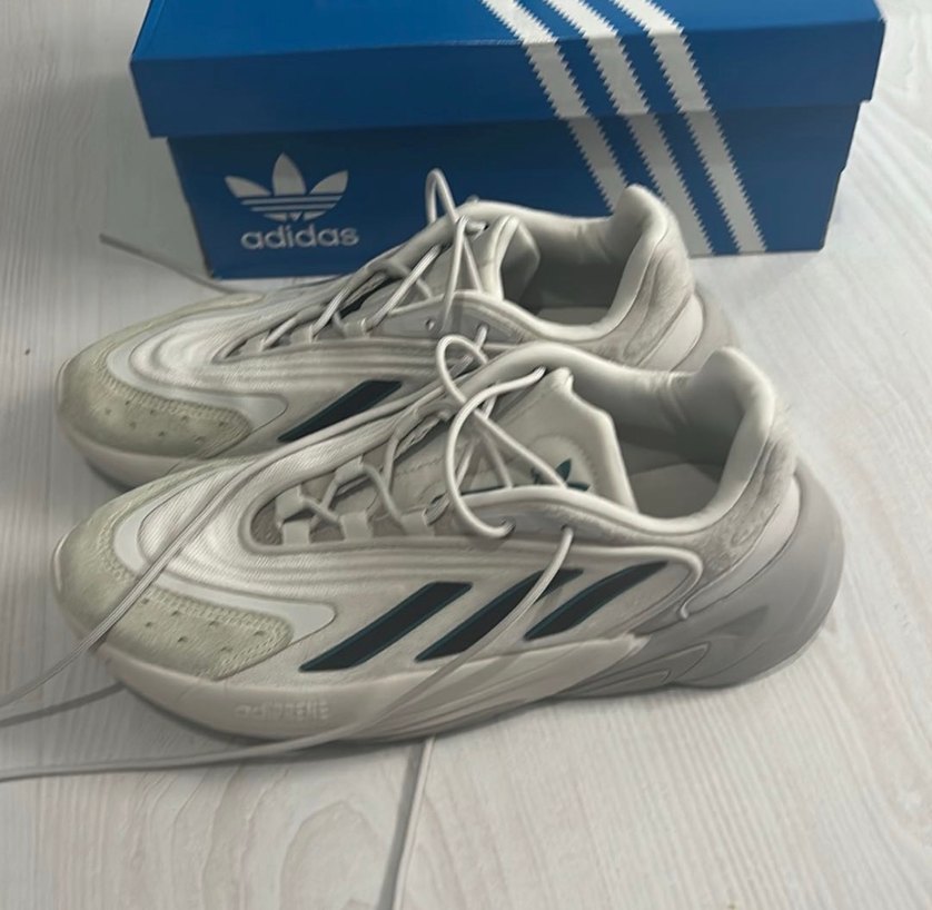 Beyaz Bağcıklı Kadın Spor Ayakkabı - Görsel 3