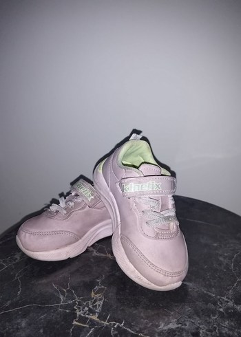 Kinetix Kız Çocuk Pembe Velcro Spor Ayakkabı