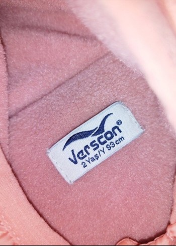 Fermuarlı Pembe Bebek Kız astronot mont - Görsel 2