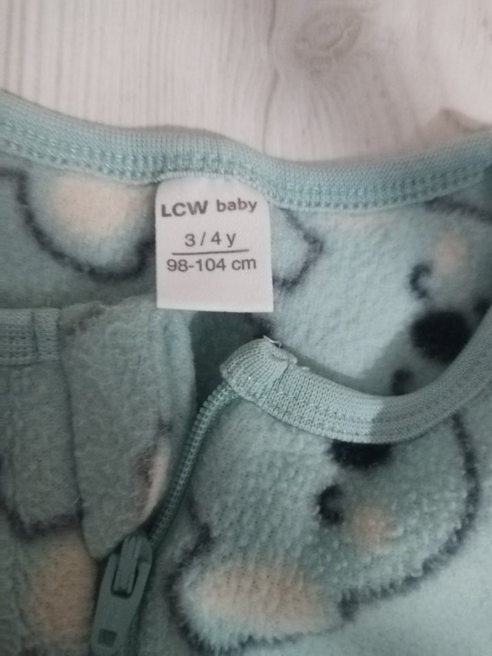 Bebek Erkek Baskılı Fermuarlı Tulum - Görsel 2