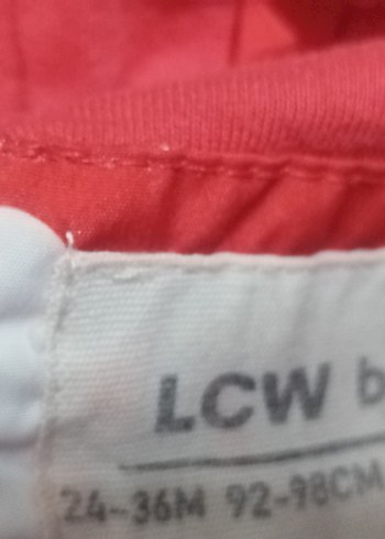 Kız Çocuk Kapüşonlu Kırmızı Desenli Yağmurluk - Görsel 3