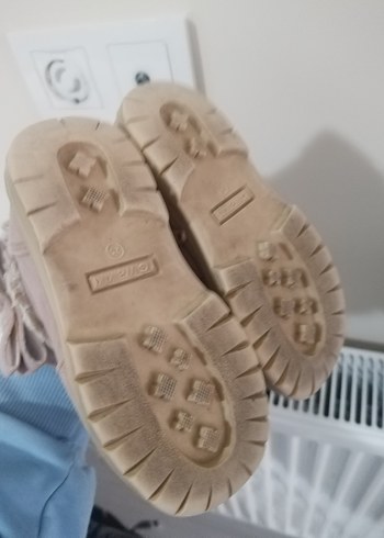 Kız Çocuk Pembe Kürklü Bot - Görsel 5