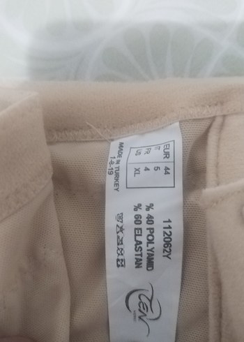 Bej Düz Dokuma Hemşire Korsesi - Görsel 3