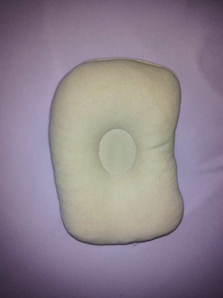 Gri Çocuk Yastığı Sentetik Kumaş - Görsel 3