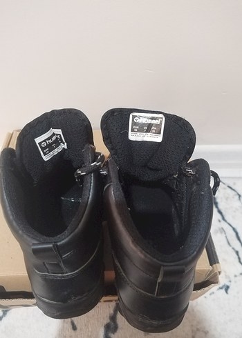 Erkek Siyah Bağcıklı Biker Bot - Görsel 3