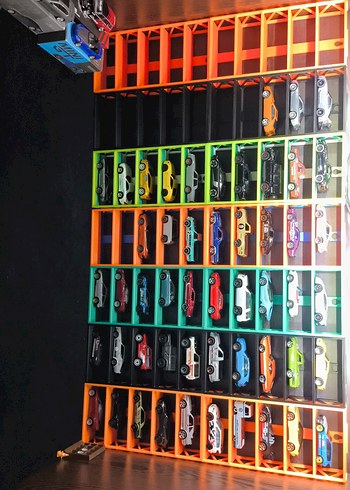  Beden Renk Çok Renkli Mini Oyuncak Araba Koleksiyonu