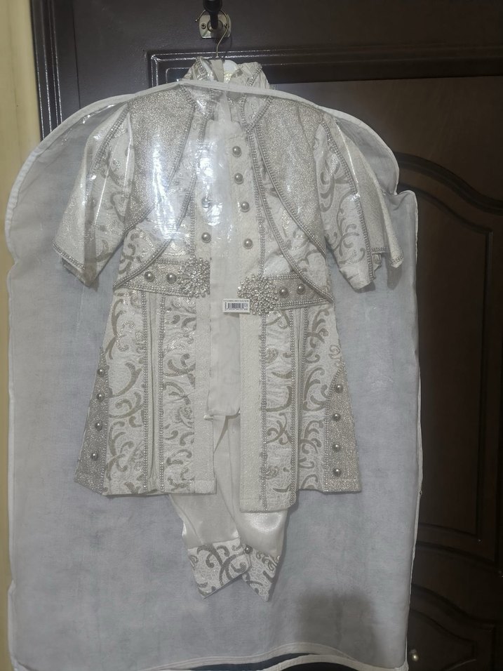 İşlemeli Klasik Erkek Çocuk sünnet Kıyafeti - Görsel 2