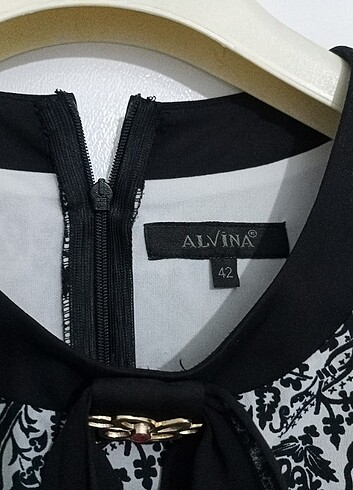 Alvina tesettür elbise - Görsel 5