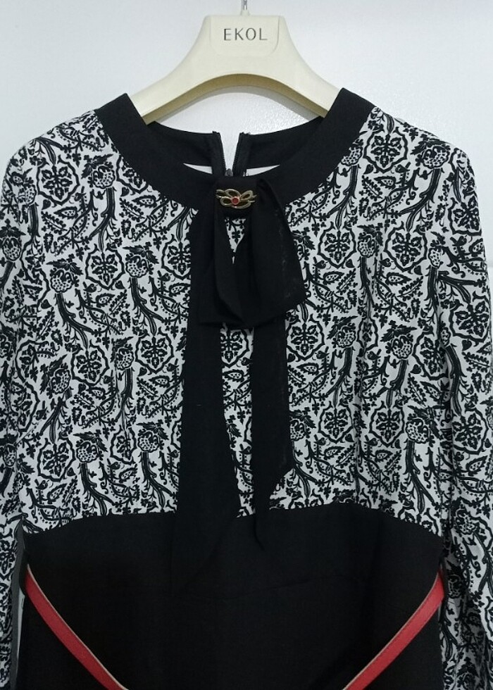 Alvina tesettür elbise - Görsel 3