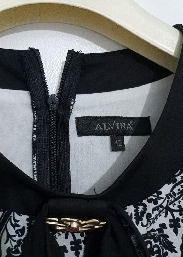 Alvina tesettür elbise - Görsel 5