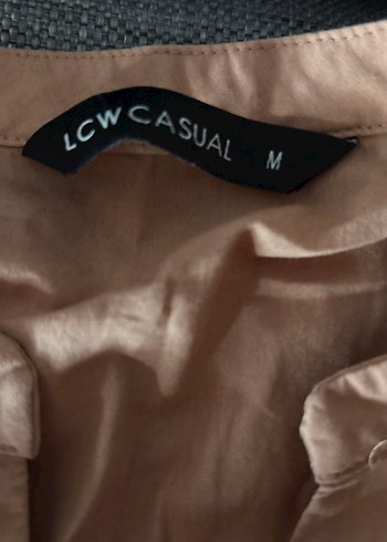 Bej Midi Bohem Salaş Keten Elbise - Görsel 2