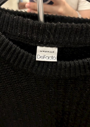 Siyah Örgü Erkek Triko Kazak - Görsel 3