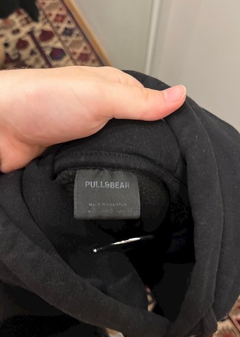 Siyah Baskılı Erkek  Sweatshirt - Görsel 3