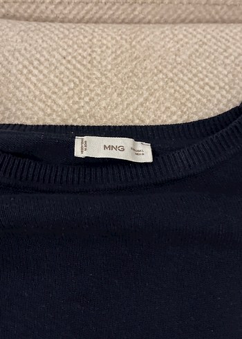 Lacivert erkek Uzun Kollu ince kazak - Görsel 3