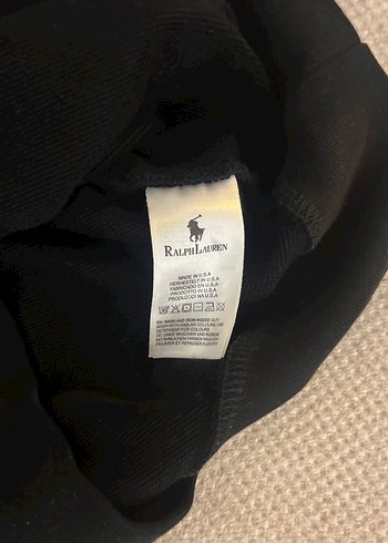 Siyah Erkek Kapüşonlu  Sweatshirt - Görsel 4