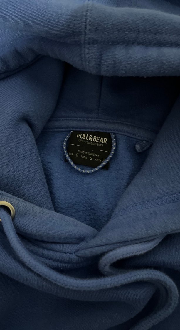 Mavi  Erkek Sweatshirt - Görsel 3