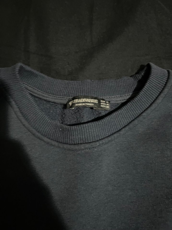 Beverly Hills lacivert Bisiklet Yaka Sweatshirt — görsel 3/4
