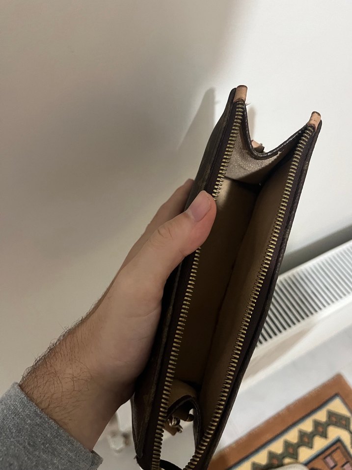 Louis Vuitton Vintage Monogram Kahverengi Mini Omuz Çantası — görsel 4/6