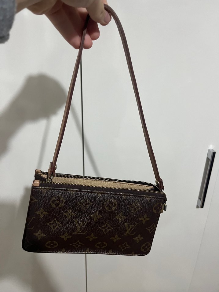 Louis Vuitton Vintage Monogram Kahverengi Mini Omuz Çantası — görsel 3/6