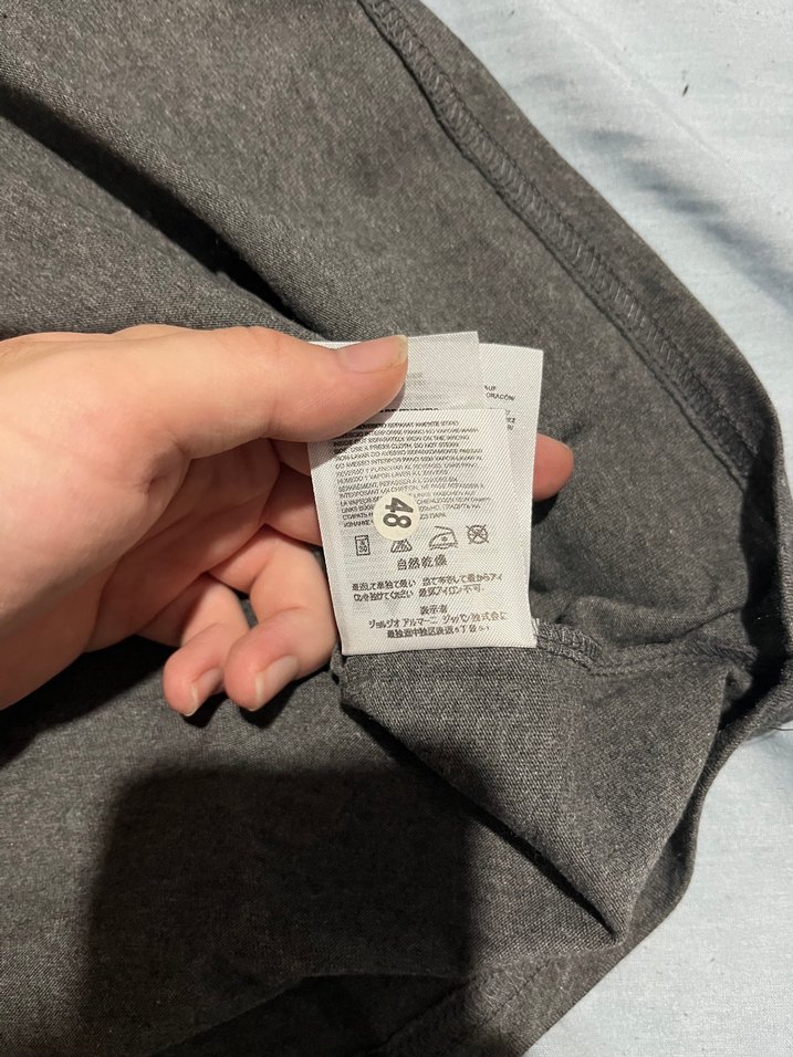 Lacoste antrasit Bisiklet Yaka Tişört — görsel 7/8