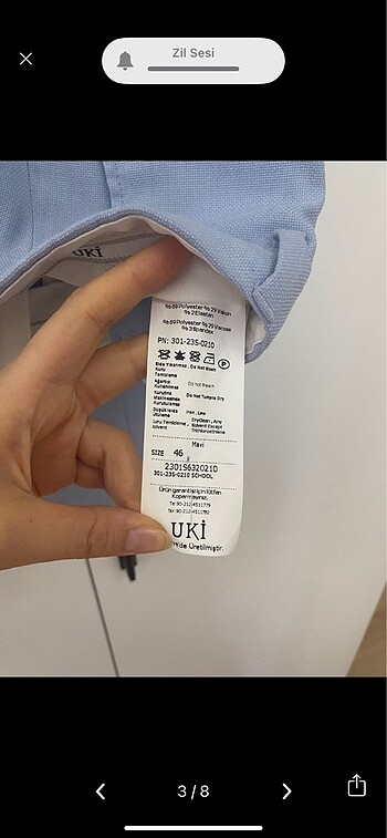 Mavi takım elbise - Görsel 3