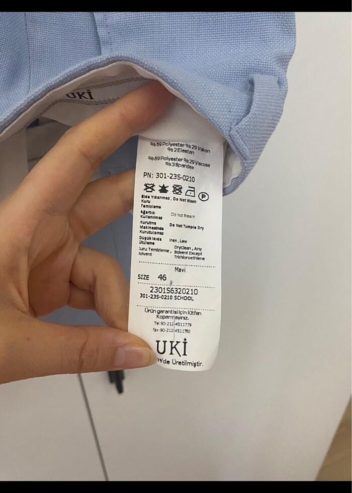 Mavi takım elbise - Görsel 3