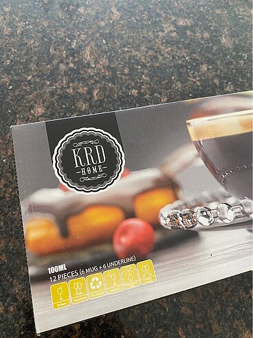 Boncuklu kahve fincanı - Görsel 6