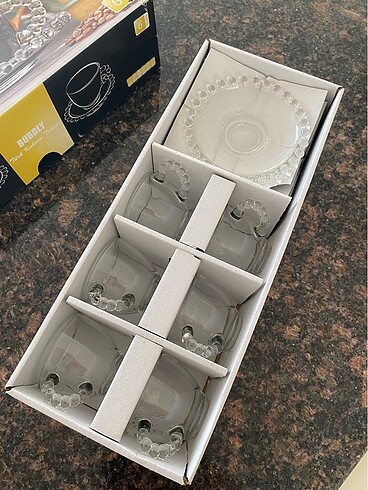 Boncuklu kahve fincanı - Görsel 5