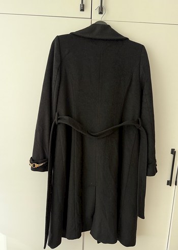 İpekyol Siyah Asimetrik Fermuarlı Kaban - Görsel 6