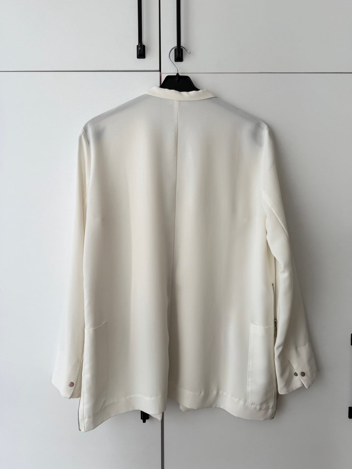 Beyaz Kadın gömlek - Görsel 5