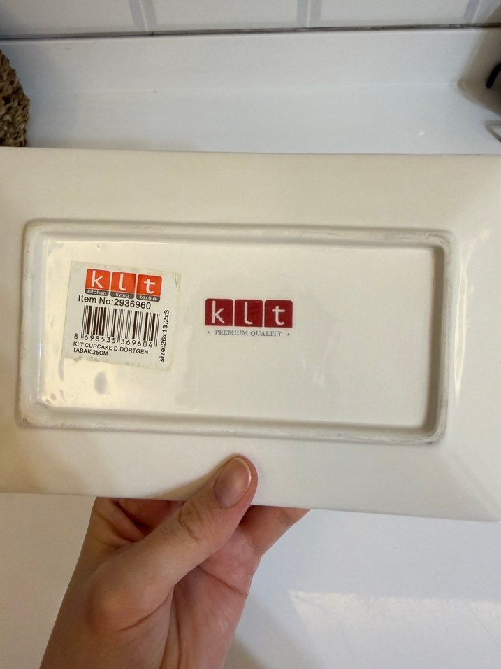 Pastel Mor Pasta ve Kek Tabakları - Görsel 4