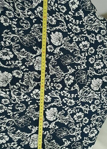 xl Beden ZARA Çiçek Jakarli Desenli Elbise