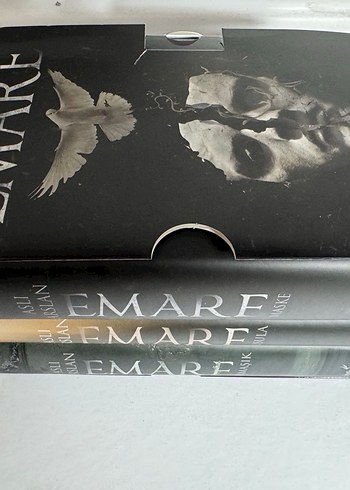 Emare Roman Seti - Üç Kitap (ciltli kutulu set)