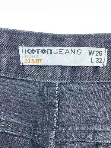 universal Beden siyah Renk Koton Jean / Kot %70 İndirimli.