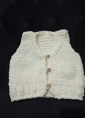 Zara Bebek yelek bandana yaninda hediye 